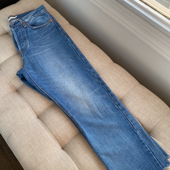 Levi’s Wedgie Straight Cropped - Medium wash - Picture 7 of 9